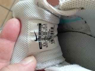 Zapatillas Nike Mujer Plata y Blanco