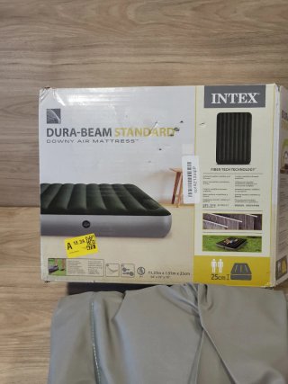 Colchón Hinchable Intex 2 Plazas Bomba Integrada