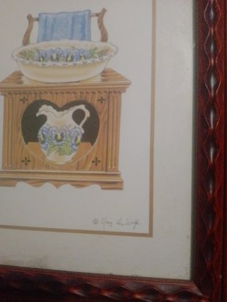 Pareja de Cuadros Vintage Mary de Wolfe