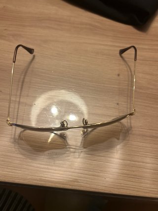 Gafas Ray-Ban Aviator Marrón y Dorado