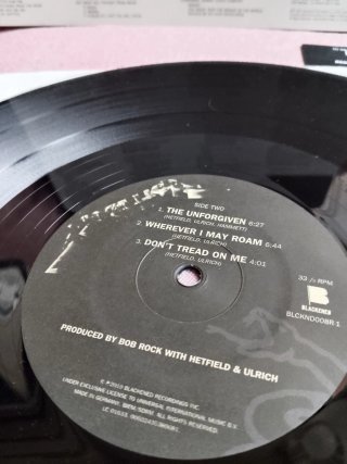 Metallica Black Album LP Vinilo Ed. GER