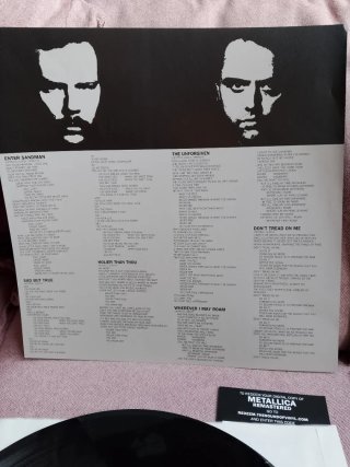 Metallica Black Album LP Vinilo Ed. GER