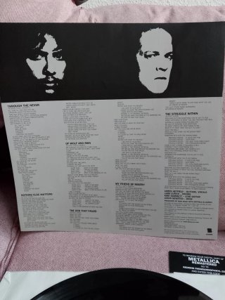 Metallica Black Album LP Vinilo Ed. GER