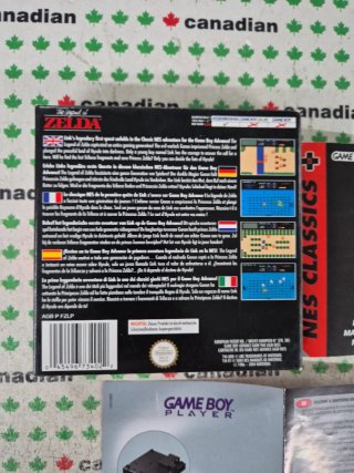 The Legend of Zelda NES Classics GBA