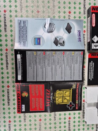 The Legend of Zelda NES Classics GBA
