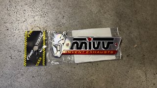 Pegatina MIVV para tubo de escape