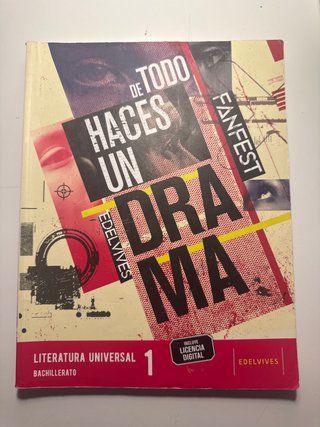 Literatura universal 1, Bachillerato