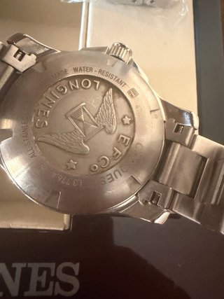 Reloj Longines Automático Plateado