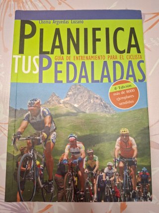 Libro  ciclista Planifica tus pedaladas