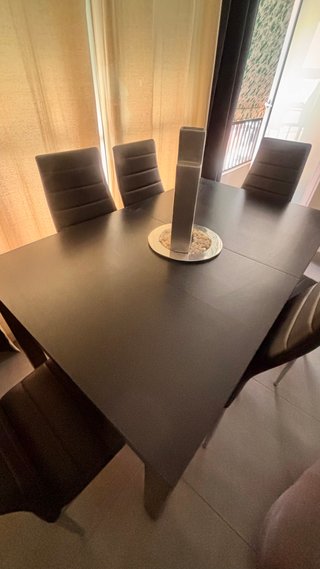Mesa extensible IKEA + 6 sillas comedor