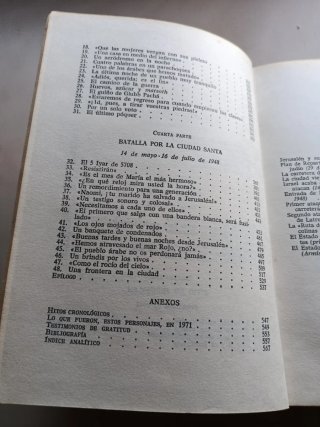 Novela Oh, Jerusalén