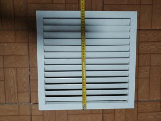 Rejillas de ventilación blancas