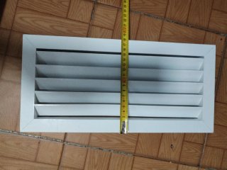 Rejillas de ventilación blancas