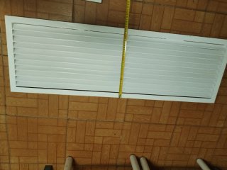 Rejillas de ventilación blancas