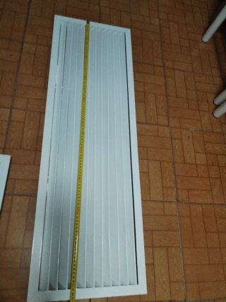 Rejillas de ventilación blancas