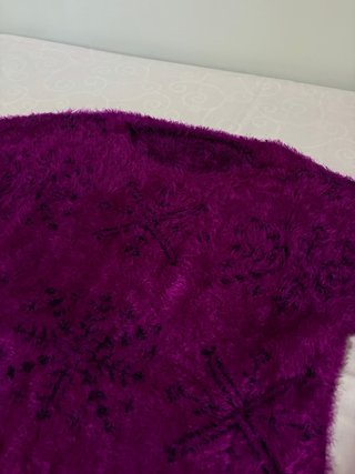 Jersey de pelo suave morado fucsia · Negociable