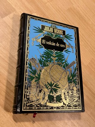 Julio Verne. El volcán de oro.