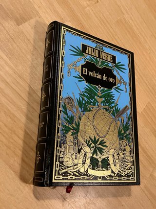 Julio Verne. El volcán de oro.