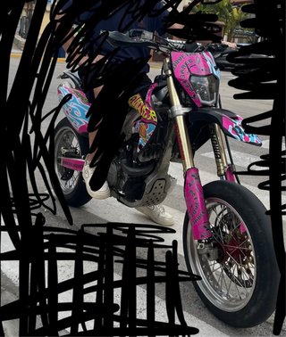 Honda CRF 450 Supermotard