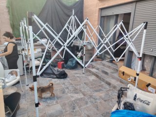 Carpa Plegable Estructura Metálica