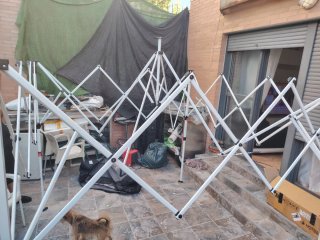 Carpa Plegable Estructura Metálica
