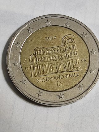 Moneta 2 Euro Commemorativa Germania 2017