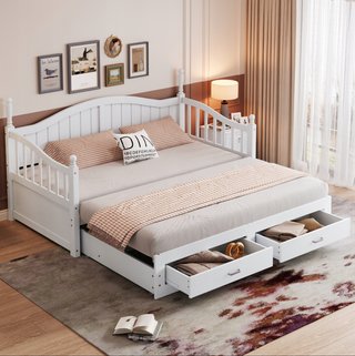 Sofá Cama Madera 90x190 Extensible a 180x190
