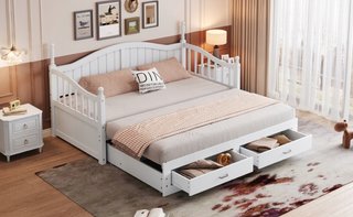 Sofá Cama Madera 90x190 Extensible a 180x190