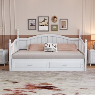 Sofá Cama Madera 90x190 Extensible a 180x190