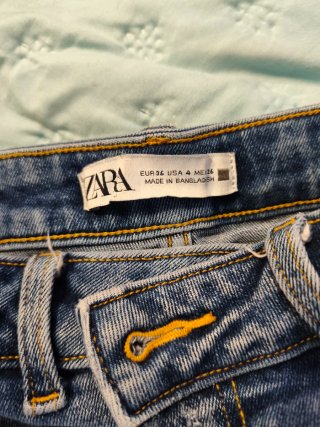 Pantalones Vaqueros Zara