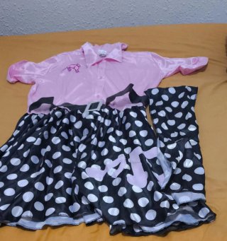 Disfraz 50s Rock n Roll Girl Talla XXL