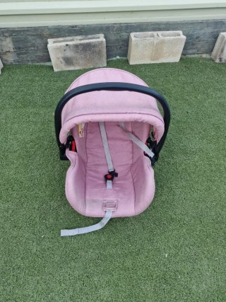 Silla de Coche para Bebé Rosa