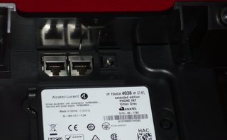 Teléfono IP Alcatel-Lucent 4038 Negro