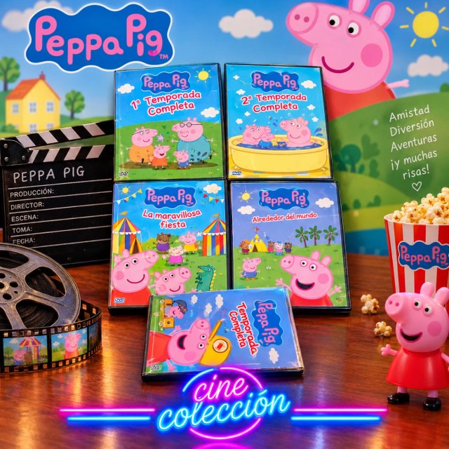 COLECCIÓN PEPPA PIG COMPLETA DESCATALOGADAS DVD