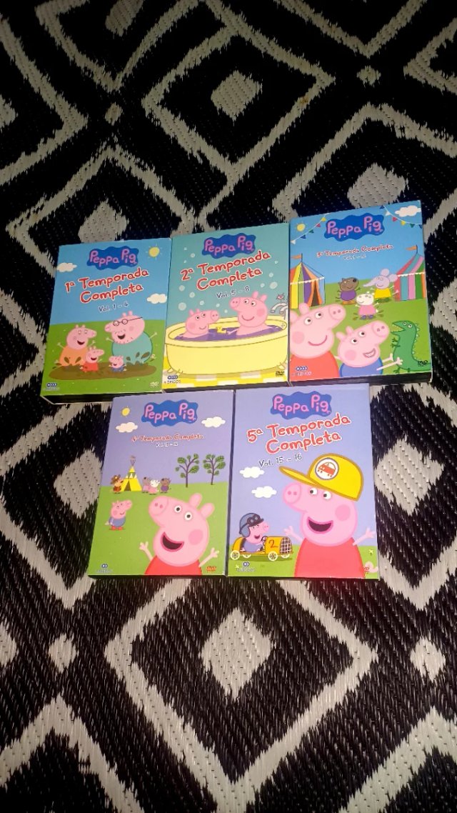 COLECCIÓN PEPPA PIG COMPLETA DESCATALOGADAS DVD