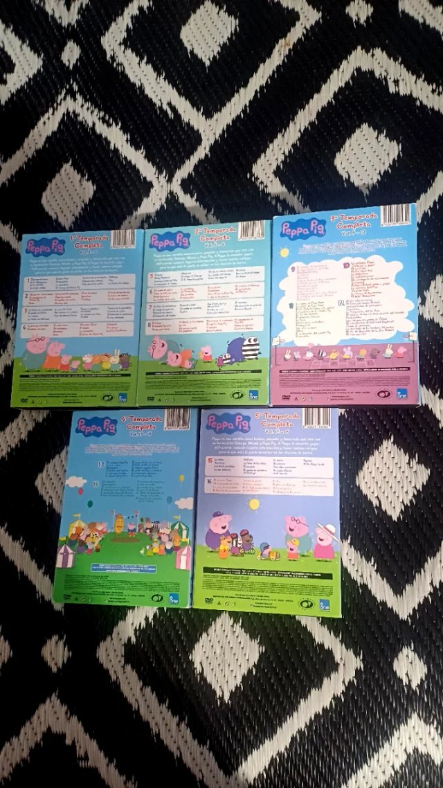 COLECCIÓN PEPPA PIG COMPLETA DESCATALOGADAS DVD