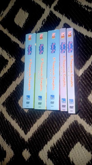 COLECCIÓN PEPPA PIG COMPLETA DESCATALOGADAS DVD