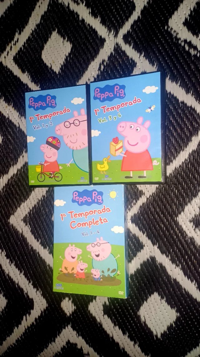 COLECCIÓN PEPPA PIG COMPLETA DESCATALOGADAS DVD