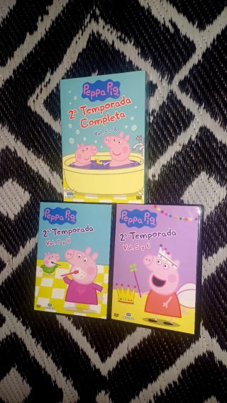 COLECCIÓN PEPPA PIG COMPLETA DESCATALOGADAS DVD