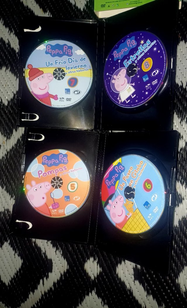 COLECCIÓN PEPPA PIG COMPLETA DESCATALOGADAS DVD