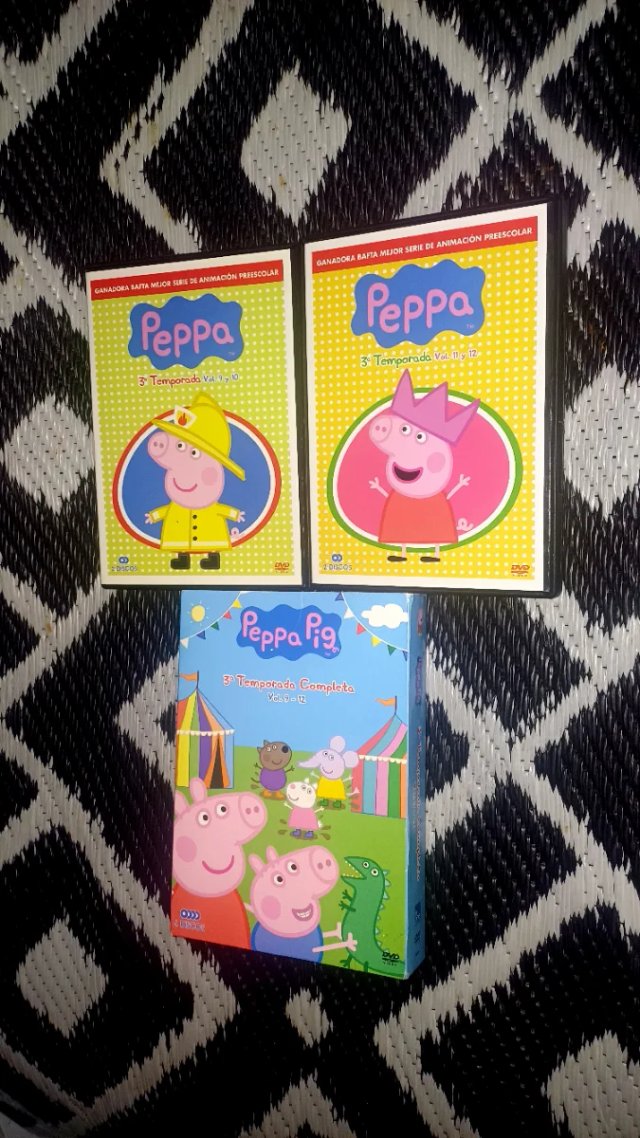 COLECCIÓN PEPPA PIG COMPLETA DESCATALOGADAS DVD