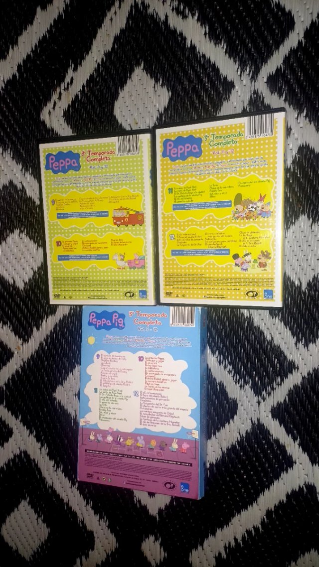 COLECCIÓN PEPPA PIG COMPLETA DESCATALOGADAS DVD