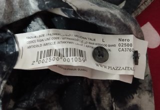 Camicia Piazza Italia collo coreano taglia L nuova