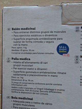 Balon medicinal 1 Kg