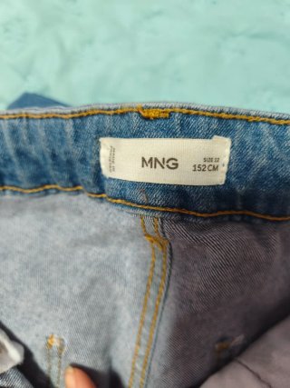 Pantalones Vaqueros Cargo Mango Talla S
