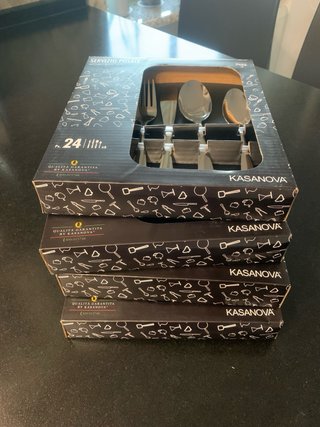 Set 24 Posate Kasanova Acciaio Inox