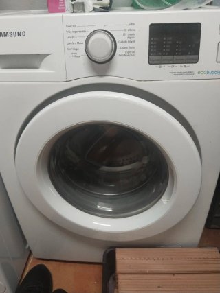 Lavadora Samsung EcoBubble para piezas.