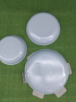Set de 3 Sartenes Cerámicas Redchef 20, 24, 28cm