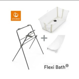 Bañera Plegable Stokke con Patas y Tumbona