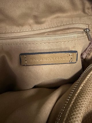 Mochila Paco Martinez Beige/Marrón